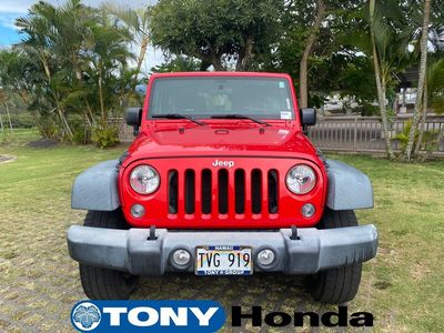 2016 Jeep Wrangler — side profile view