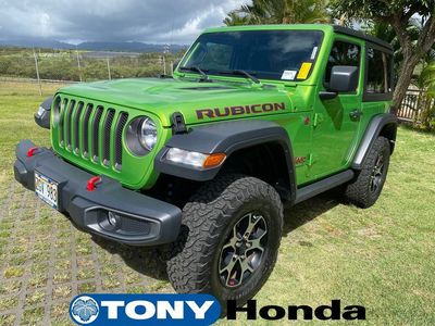 2018 Jeep Wrangler — rear three-quarter view