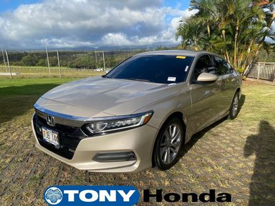 2018 Honda Accord — rear three-quarter view