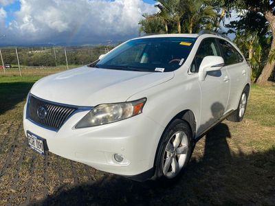 2011 Lexus RX — rear three-quarter view