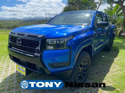 2026 Nissan Frontier — rear three-quarter view