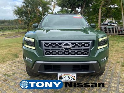 2022 Nissan Frontier — side profile view