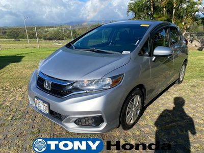 2018 Honda Fit — rear three-quarter view