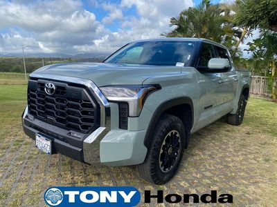 2024 Toyota Tundra — rear three-quarter view