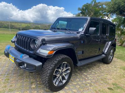 2024 Jeep Wrangler — rear three-quarter view