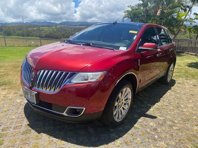 2014 Lincoln MKX — rear three-quarter view