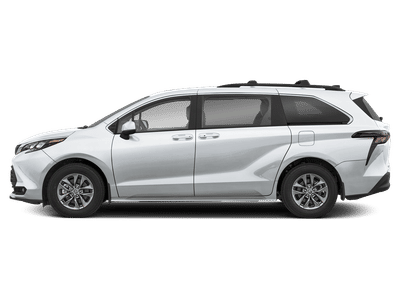 2026 Toyota Sienna — rear three-quarter view