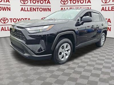 2025 Toyota RAV4 — rear three-quarter view