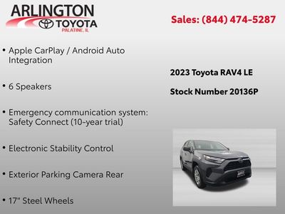 2023 Toyota RAV4 — interior view