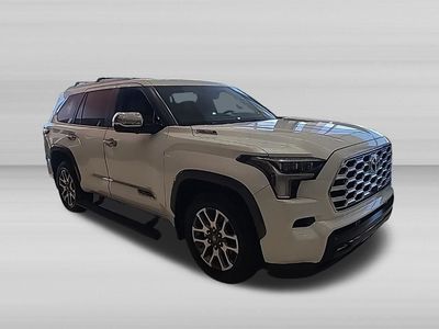 2026 Toyota Sequoia — rear three-quarter view