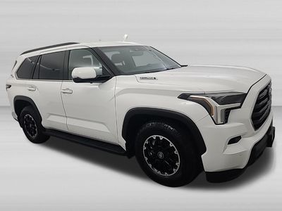 2026 Toyota Sequoia — rear three-quarter view