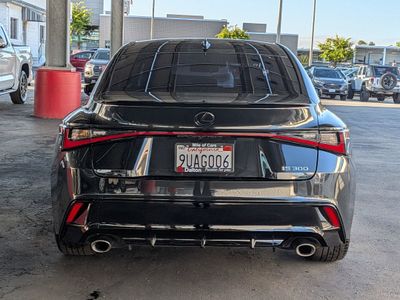 2025 Lexus IS 300 — rear three-quarter view