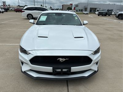2022 Ford Mustang — rear three-quarter view
