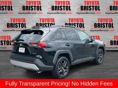 2024 Toyota RAV4 — rear three-quarter view