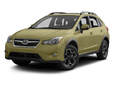 2013 Subaru XV Crosstrek Premium in Desert Khaki — front three-quarter view