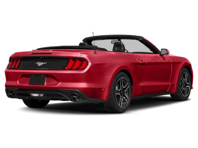 2018 Ford Mustang — side profile view