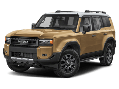 2026 Toyota Land Cruiser Base in Pearl — front three-quarter view