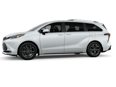 2026 Toyota Sienna — rear three-quarter view