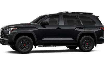 2026 Toyota Sequoia — rear three-quarter view