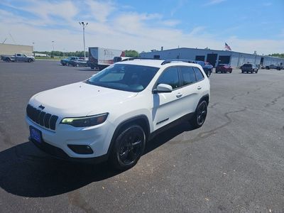 2021 Jeep Cherokee — rear three-quarter view