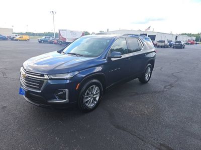 2023 Chevrolet Traverse — rear three-quarter view