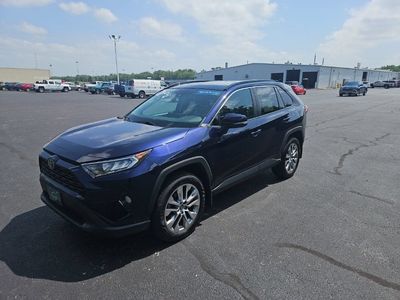 2020 Toyota RAV4 — rear three-quarter view