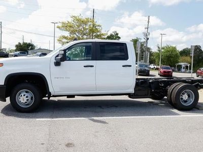 2026 Chevrolet Silverado 3500 HD Chassis Cab — rear three-quarter view