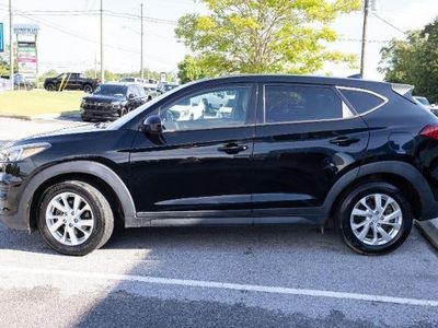 2020 Hyundai Tucson — rear three-quarter view