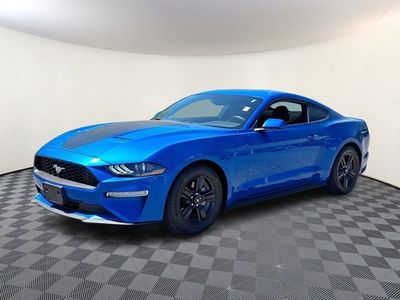 2019 Ford Mustang — rear three-quarter view
