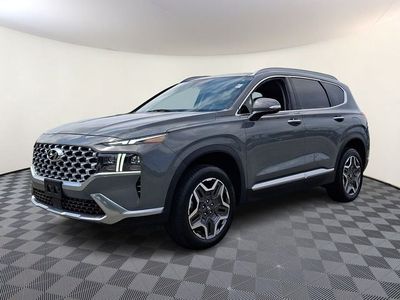 2023 Hyundai Santa Fe — rear three-quarter view