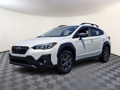 2022 Subaru Crosstrek — rear three-quarter view