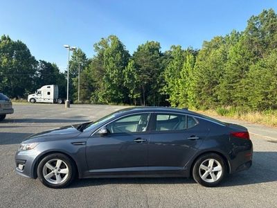 2015 Kia Optima — rear three-quarter view