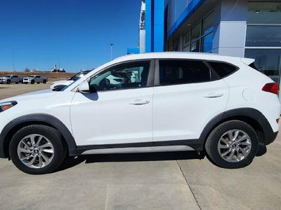 2018 Hyundai Tucson — rear three-quarter view