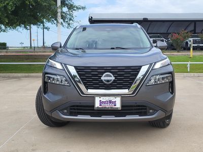 2022 Nissan Rogue — rear three-quarter view