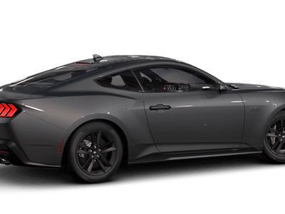 2026 Ford Mustang — rear three-quarter view