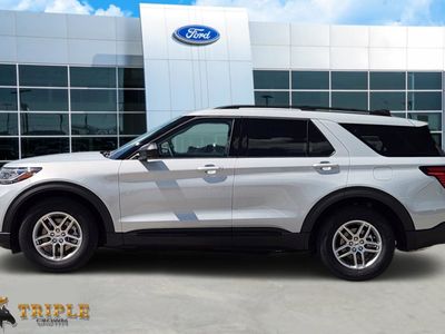 2026 Ford Explorer — rear three-quarter view