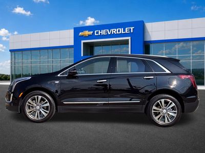 2025 Cadillac XT5 — rear three-quarter view