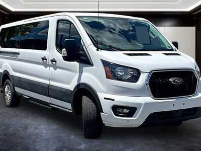 2023 Ford Transit-350 Passenger Van — rear three-quarter view