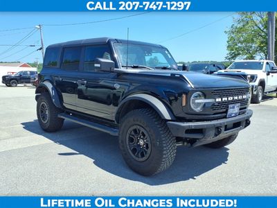 2024 Ford Bronco — rear three-quarter view