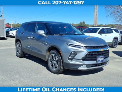 2025 Chevrolet Blazer — rear three-quarter view