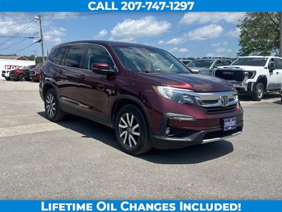2019 Honda Pilot — rear three-quarter view