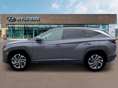 2026 Hyundai TUCSON — rear three-quarter view