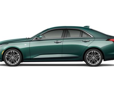 2026 Cadillac CT4 — rear three-quarter view