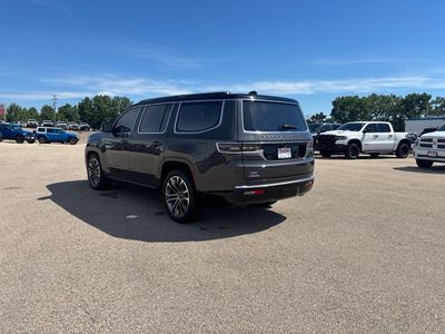 2022 Jeep Grand Wagoneer — rear three-quarter view