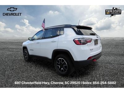 2025 Jeep Compass — rear three-quarter view