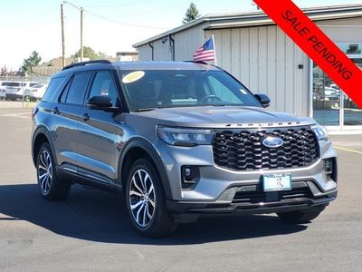 2025 Ford Explorer — rear three-quarter view