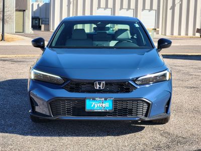 2026 Honda Civic Sedan Hybrid — side profile view