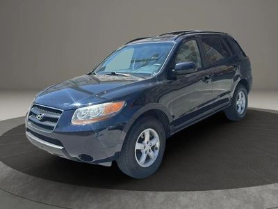 2007 Hyundai Santa Fe — rear three-quarter view