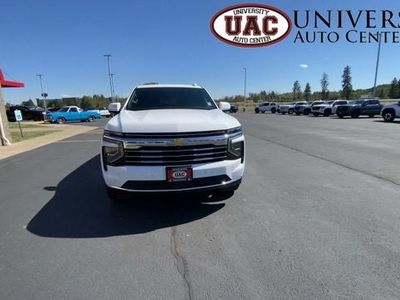 2025 Chevrolet Tahoe — rear three-quarter view