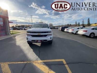 2017 Chevrolet Silverado 1500 — rear three-quarter view